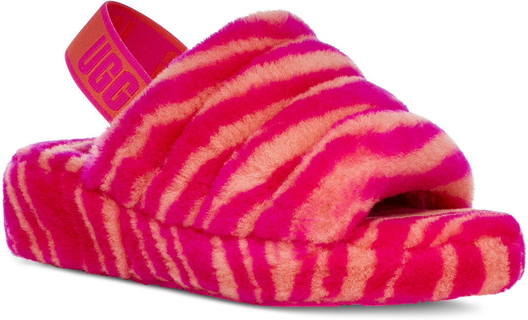 zebra ugg slippers