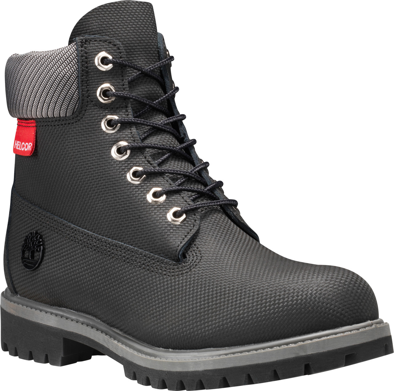 timberland mens 6 inch premium boots black