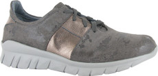 Gray Marble Suede/Radiant Copper Leather