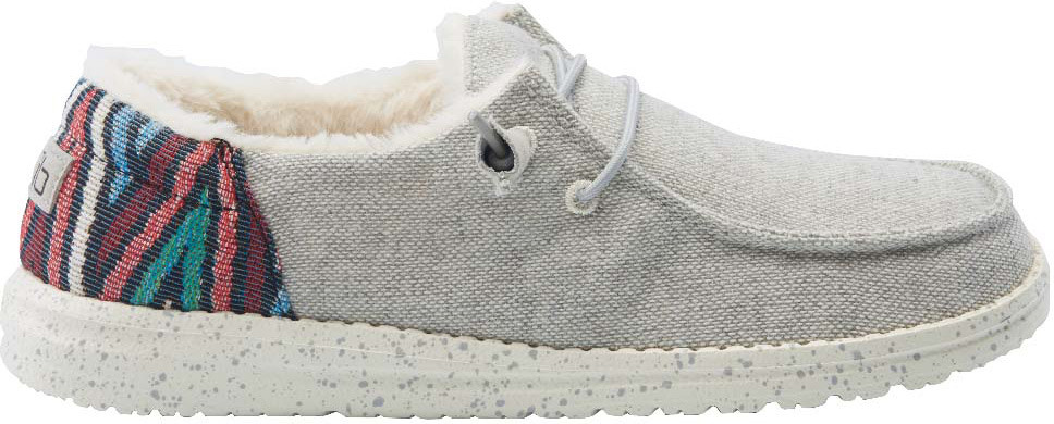 Hey Dude Wendy Funk Wool 7 Women's Grey
