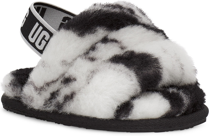 ugg slides black multi