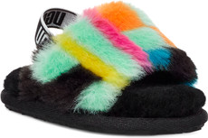 UGG Kids Fluff Yeah Metallic Sparkle - FREE Shipping & FREE