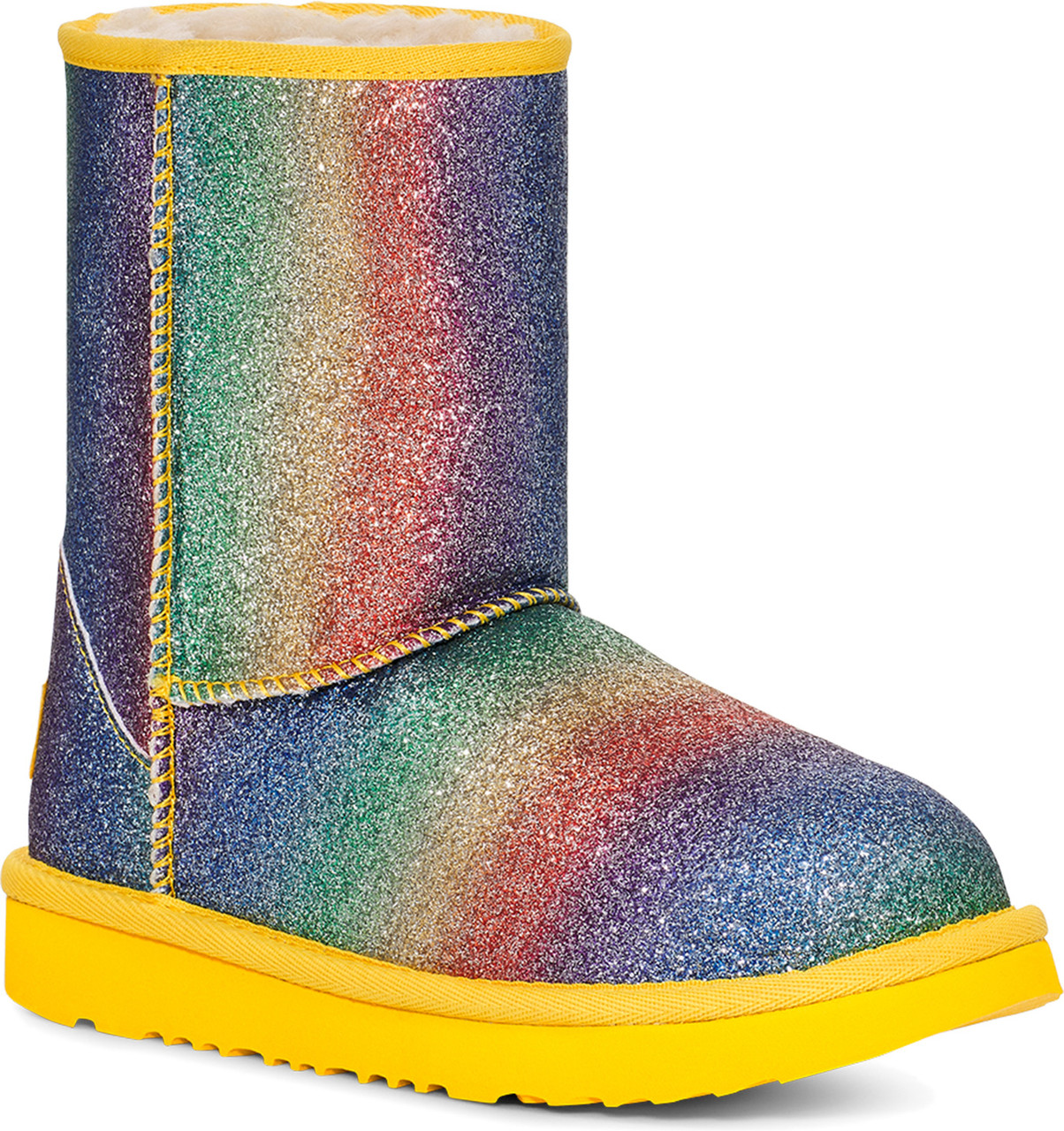 rainbow glitter uggs