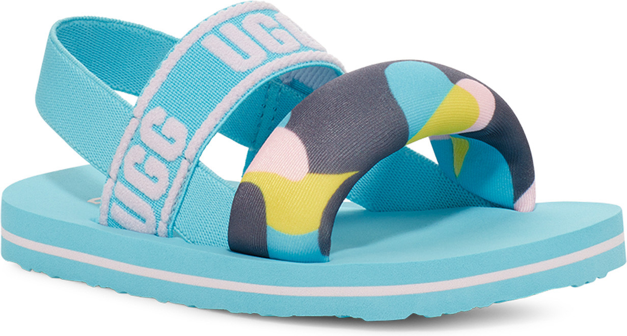 Ugg zuma best sale logo slide sandal