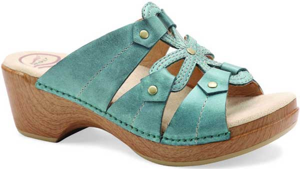 dansko turquoise sandals