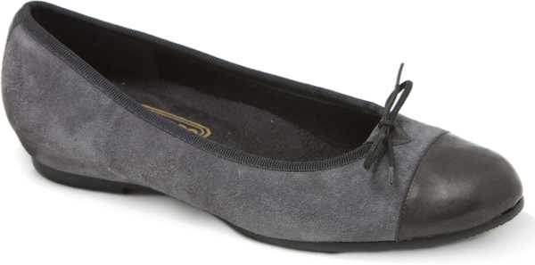 Gray Suede/Gray Patent