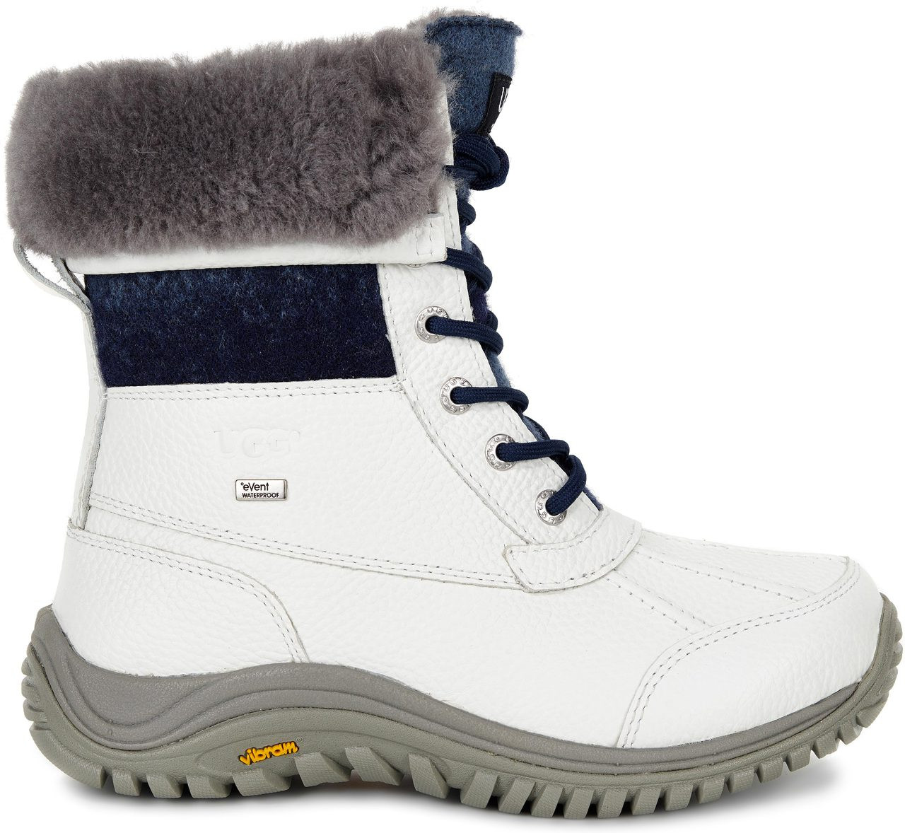 ugg women's adirondack ii boots white