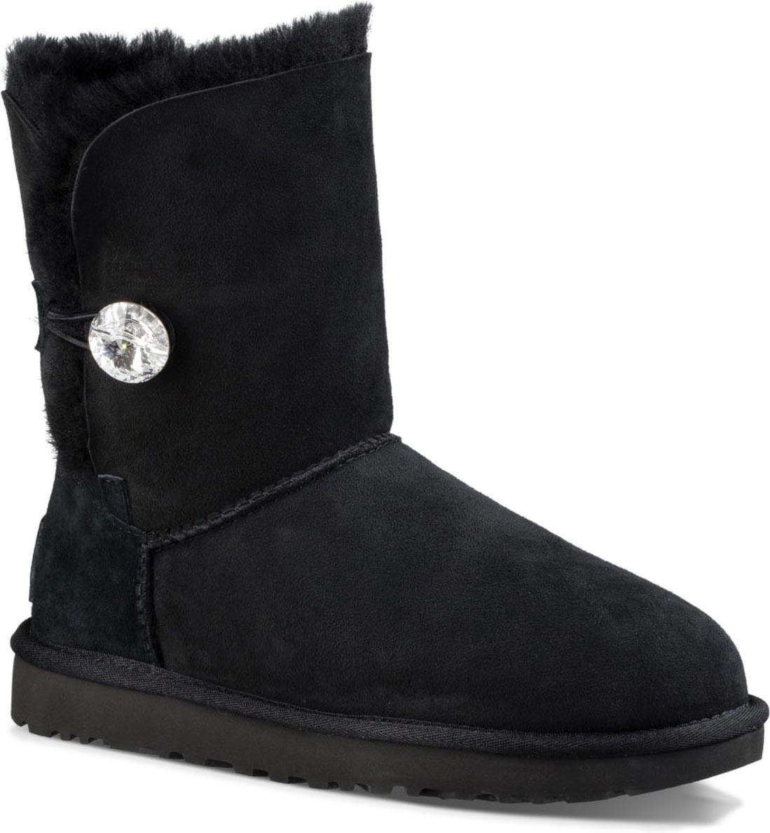 ugg bailey button bling black