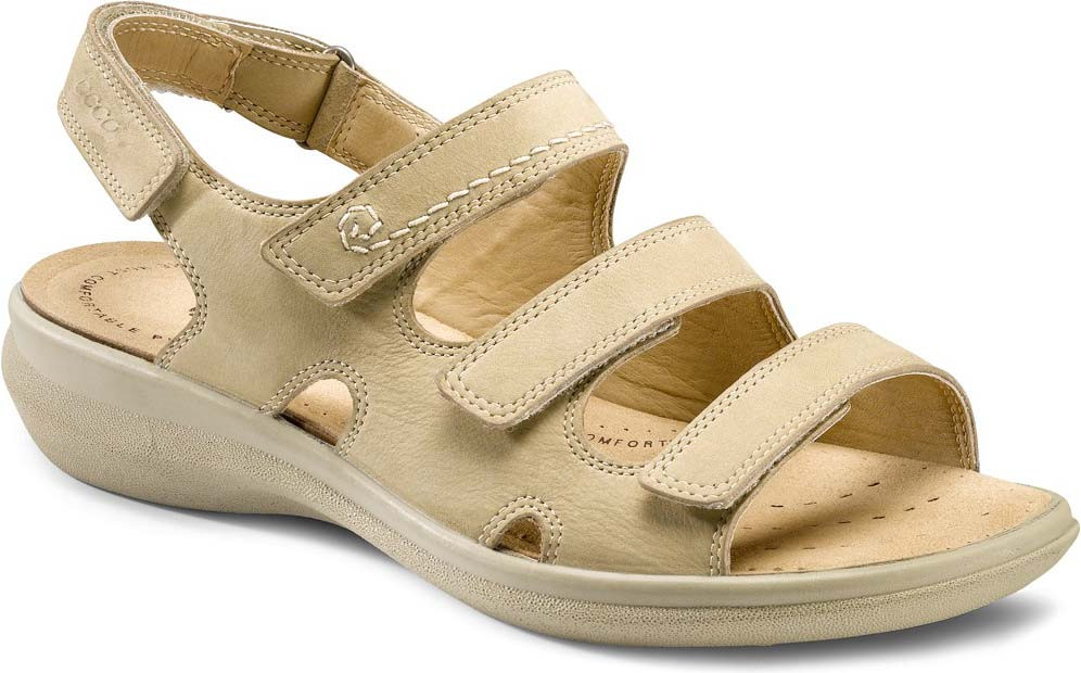 ECCO Women's Breeze 3 Strap Sandal - FREE Shipping & FREE Returns - Slide Sandals, Strappy