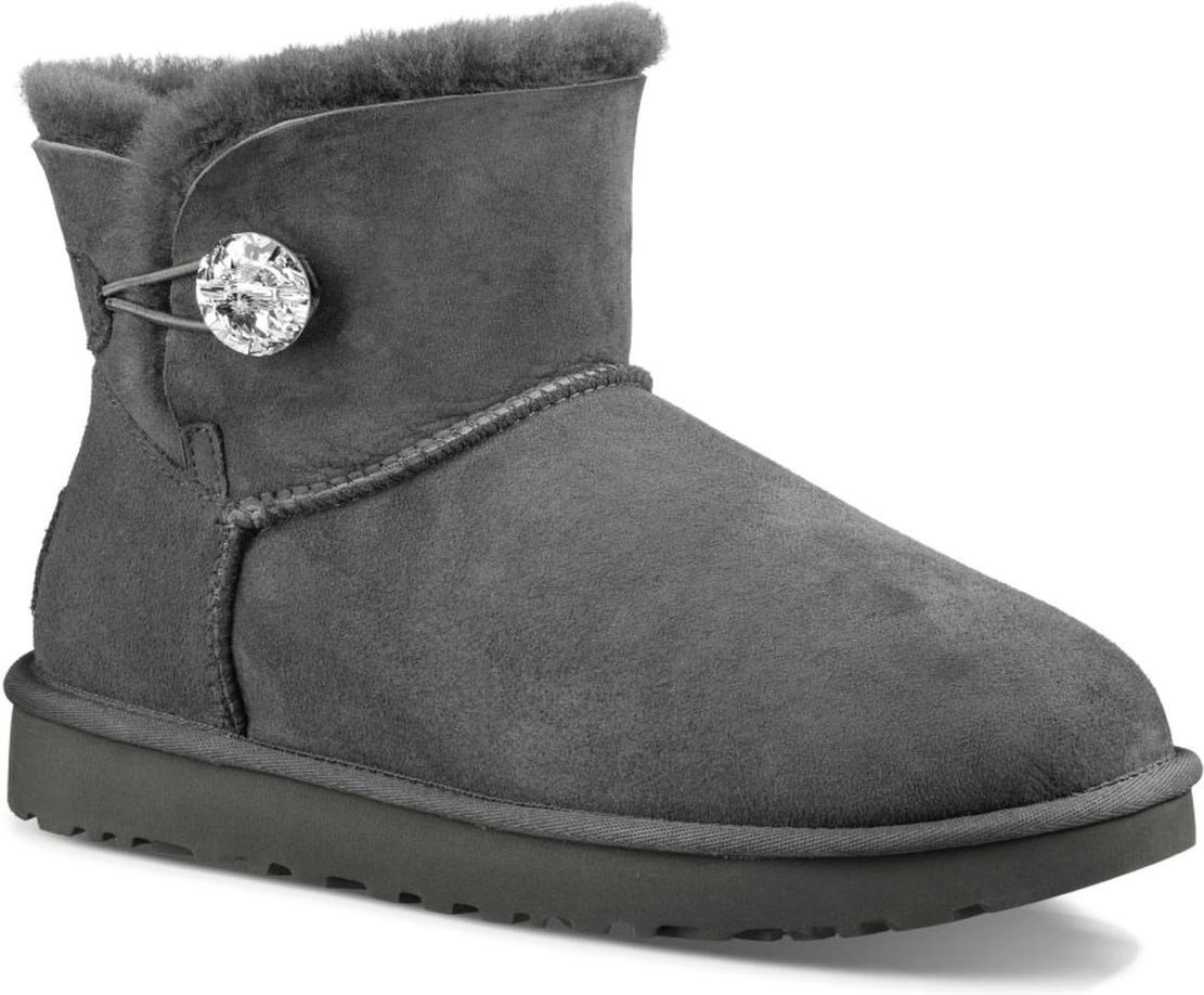 UGG Women's Mini Bailey Button Bling - FREE Shipping & FREE Returns ...