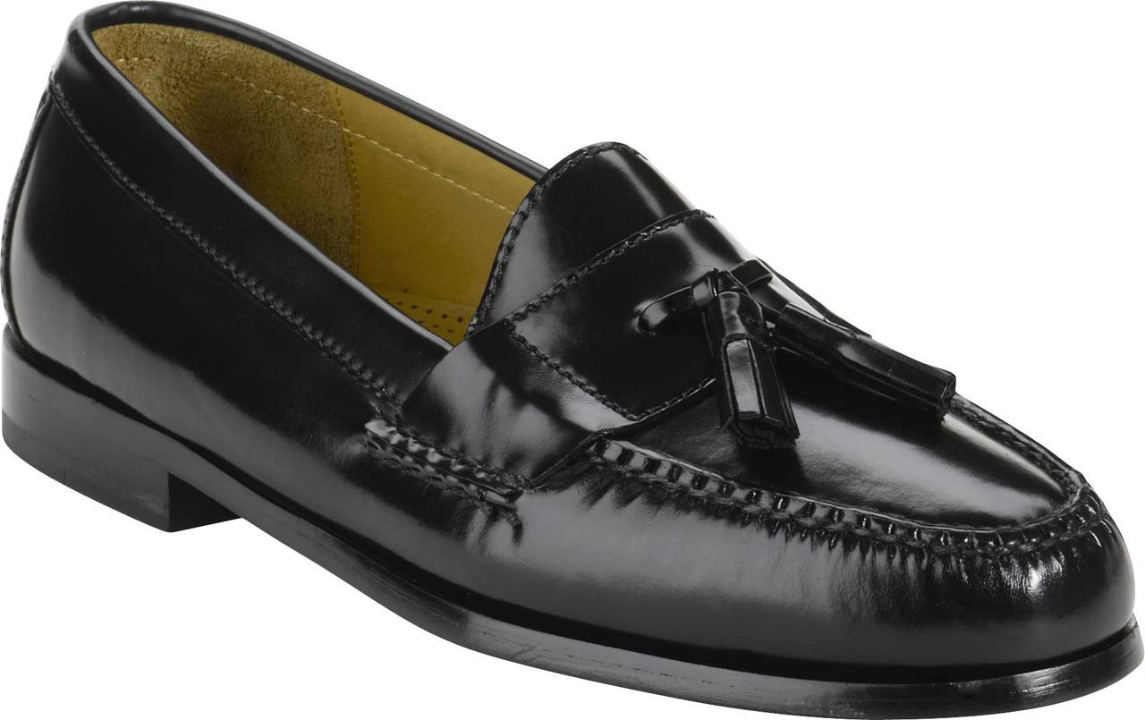 Men Cole Haan Pinch Tassel Moccasins Slip On Loafer Shoes Leather Burgundy 03507