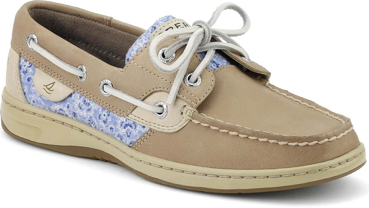 sperry floral boat shoes