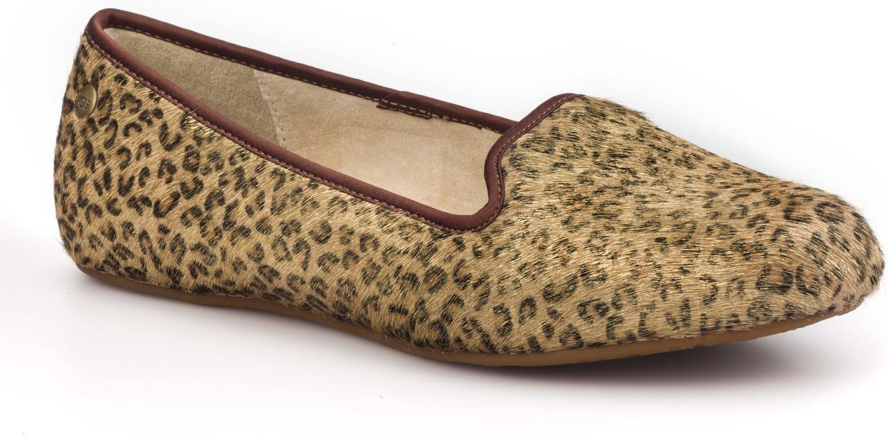 ugg leopard loafers