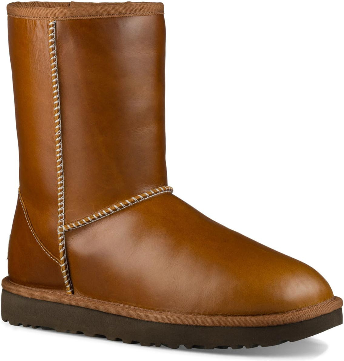 classic short leather waterproof boot ugg