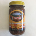 Bueno Flame Roasted MEDIUM Green Chile Salsa 16oz Jar