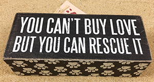 You Can't Buy Love, But You Can Rescue It
