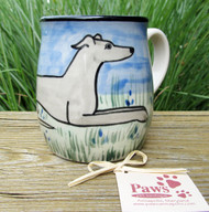 Hand-painted Greyhound Coffee Cups made in USA