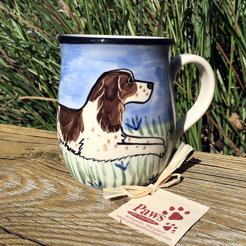 springer spaniel mug