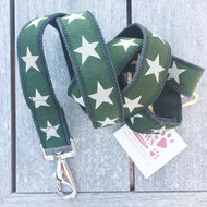 Green Star Hemp Dog Leash made in USA