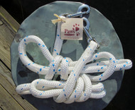 2 Boating Line Leashes Shown in below Photo.
Each features sturdy hardware for collar attachment.