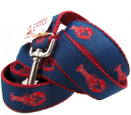 Red Lobster Dog Leashes in 1.25" width