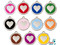 Stainless Steel Heart ID Tags with Free Shipping
