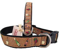 Perfect Designer Dog Collars for Winery Dogs!