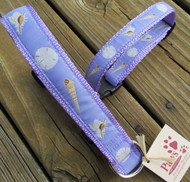 Purple Seashell Dog Collars