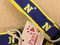 Navy Dog Collars with Maryland Flag design in background