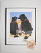 Portuguese Water Dog Art, Dogs and Wine