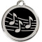 Stainless Steel Musical Note Pet Tag