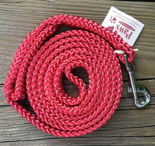 Red Boating Line Leash