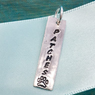 Silver Personalized Pet Charm