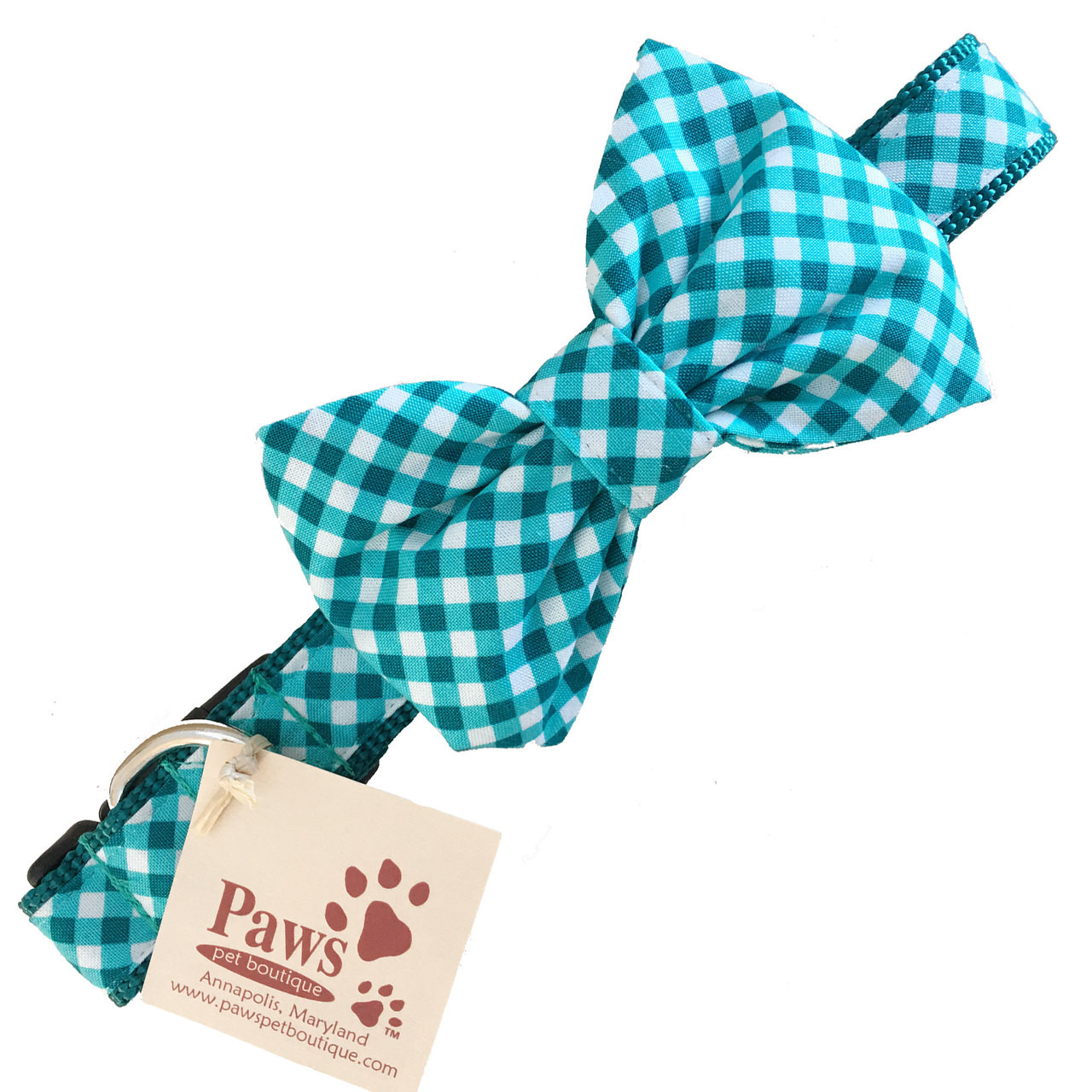 puppy bow tie dog collar