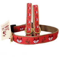 Up Country Hundehalsband Fox-C-XL – Breit 2.5 Cm, Verstellbar 45-61 Cm, 300 G