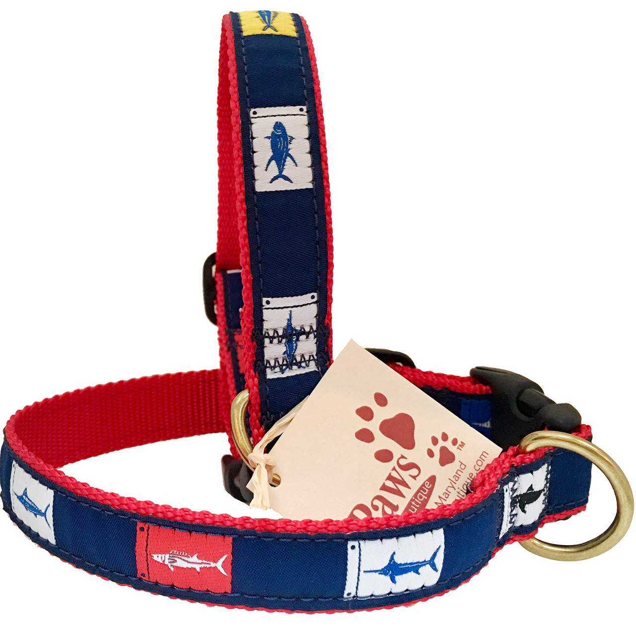 fish dog collar