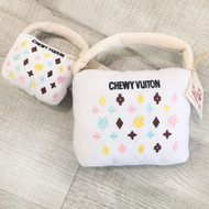 Chewy Vuiton Dog Purse Toys
(2 Sizes Available)