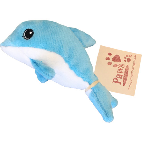 Plush Dolphin Small Dog Toy