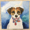 Hand-painted Pet Portrait from Photograph