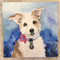 Canvas Pet Oil Painting
