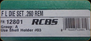 RCBS - Full Length Dies - 260 Rem - 12801