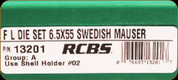 RCBS - Full Length Dies - 6.5x55 Swedish Mauser - 13201