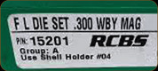 RCBS - Full Length Dies - 300 Wby Mag - 15201