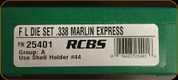 RCBS - Full Length Dies - 338 Marlin Express - 25401