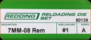 Redding - Full Length Sets - 7mm-08 Rem - 80139