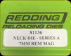 Redding - Neck Sizing Die - 7mm Rem Mag - 81136