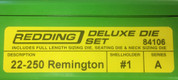 Redding - Deluxe Die Set - 22-250 Remington - 84106
