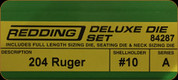 Redding - Deluxe Die Set - 204 Ruger - 84287