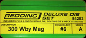 Redding - Deluxe Die Set - 300 Wby Mag - 84252