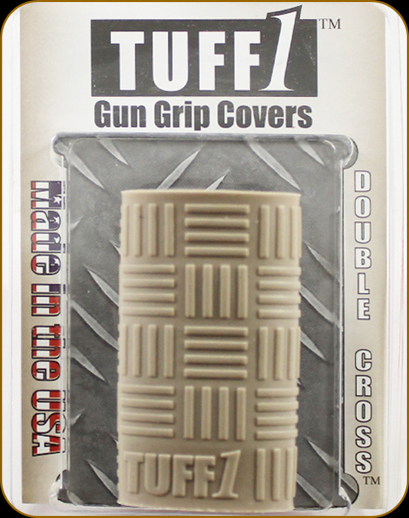 All Black 2 Pack TUFF1 Gun Grip - Double Cross Grip Black. TUFF1 Gun Grip  Sleeves